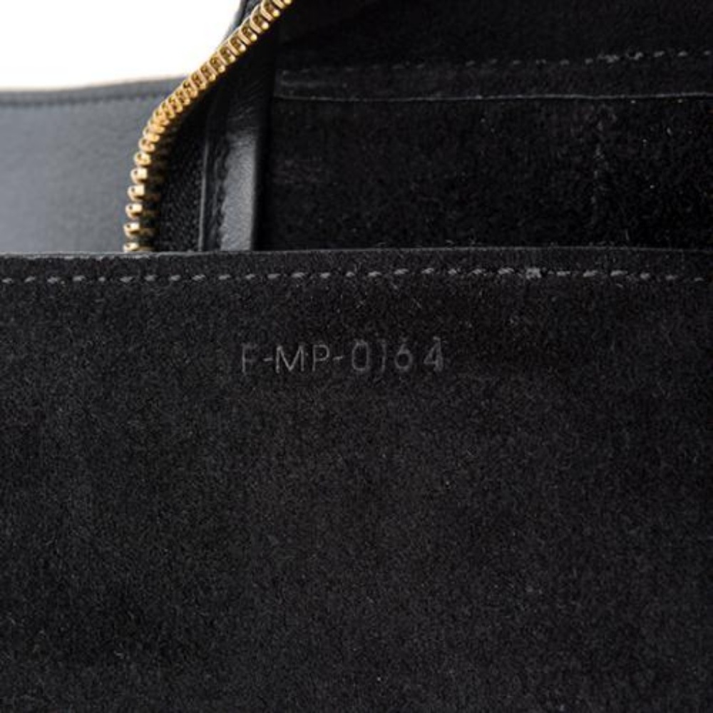 SOLD Céline Small Black & Beige Calfskin Belt Tote - Picture 3 of 8